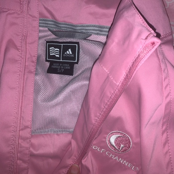 SOLD -‼️Pink Golf Adidas ClimaProof Windbreaker‼️ - Picture 5 of 8